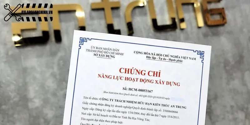 Toàn bộ điều kiện xin cấp chứng chỉ hành nghề xây dựng mới nhất